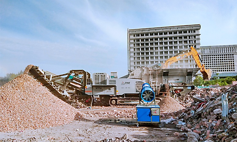 建筑垃圾资源化处理